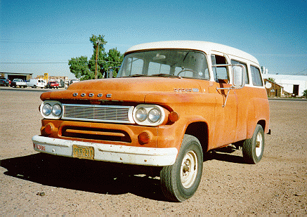 1964 Dodge Town Wagon (Angle View)